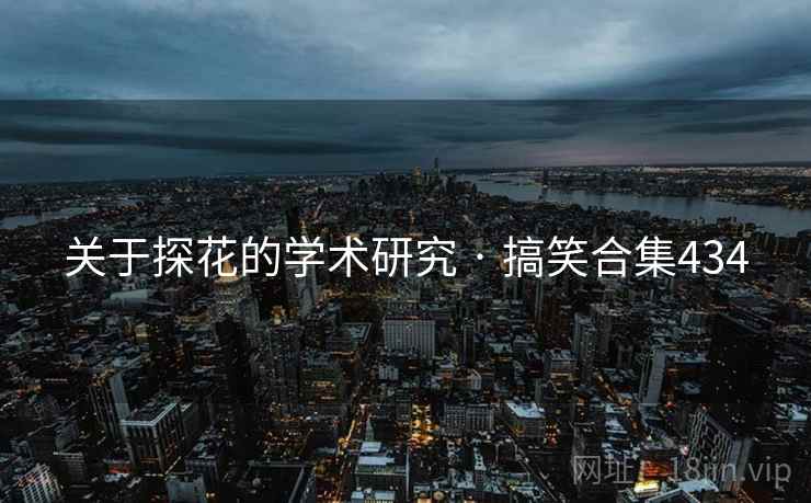 关于糖心vlog的学术研究 · 搞笑合集434